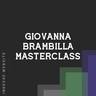 Giovanna Brambilla Masterclass | Indexof