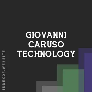 Giovanni Caruso Technology | Indexof