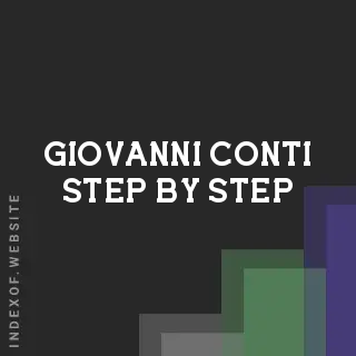 Giovanni Conti Step-by-Step | Indexof