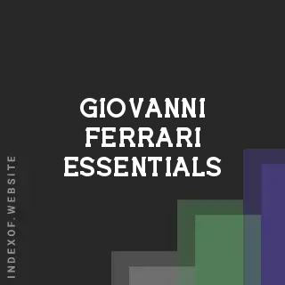 Giovanni Ferrari Essentials | Indexof