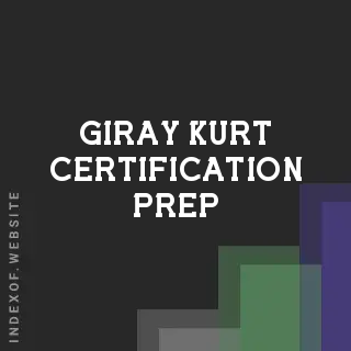 Giray Kurt Certification Prep | Indexof