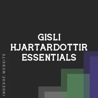 Gisli Hjartardottir Essentials | Indexof