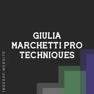 Giulia Marchetti Pro Techniques | Indexof