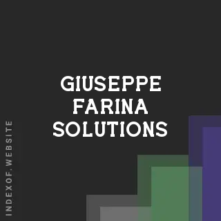 Giuseppe Farina Solutions | Indexof