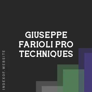Giuseppe Farioli Pro Techniques | Indexof