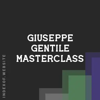 Giuseppe Gentile Masterclass | Indexof