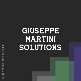 Giuseppe Martini Solutions | Indexof
