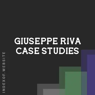 Giuseppe Riva Case Studies | Indexof