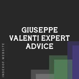 Giuseppe Valenti Expert Advice | Indexof