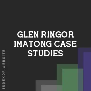 Glen Ringor Imatong Case Studies | Indexof