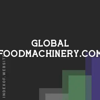global-foodmachinery.com by Marlon Samuels site -  Indexof