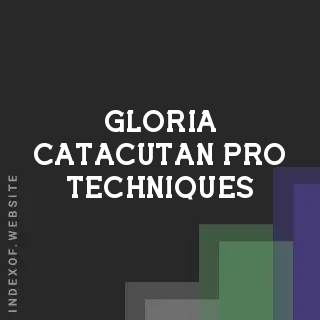 Gloria Catacutan Pro Techniques | Indexof