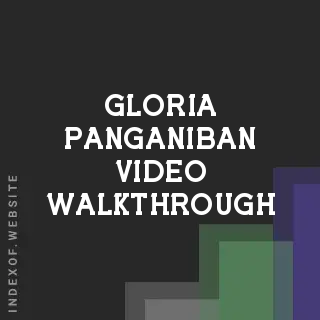 Gloria Panganiban Video Walkthrough | Indexof