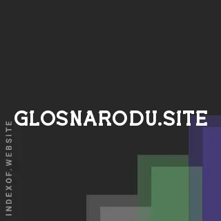 glosnarodu.site by Xavier Au site -  Indexof