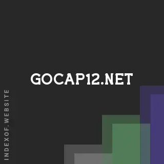 gocap12.net by Gregorio Theresa site -  Indexof