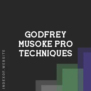 Godfrey Musoke Pro Techniques | Indexof