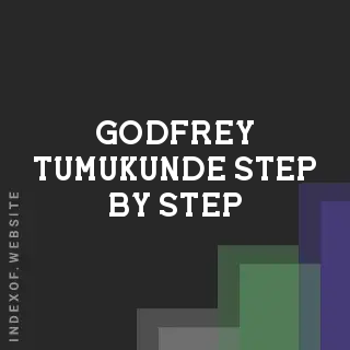 Godfrey Tumukunde Step-by-Step | Indexof
