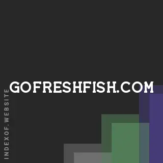 gofreshfish.com by Jasmine Torres site -  Indexof