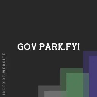 gov-park.fyi by Ginevra Greco site -  Indexof