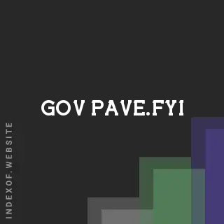 gov-pave.fyi by Ragnhildur Arnarsdottir site -  Indexof