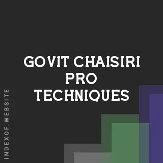Govit Chaisiri Pro Techniques | Indexof