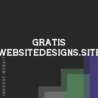 gratis-websitedesigns.site by Diego Ferrari site -  Indexof