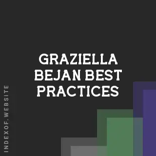 Graziella Bejan Best Practices | Indexof