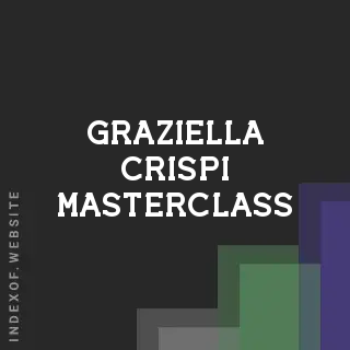 Graziella Crispi Masterclass | Indexof