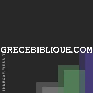grecebiblique.com by Kyriaki Kyprianou site -  Indexof