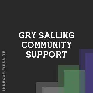 Gry Salling Community Support | Indexof