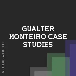 Gualter Monteiro Case Studies | Indexof