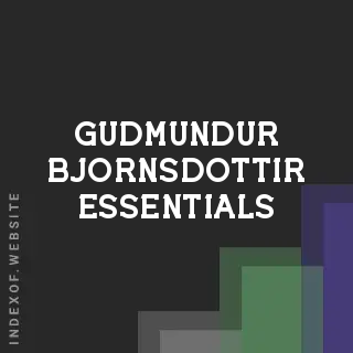 Gudmundur Bjornsdottir Essentials | Indexof