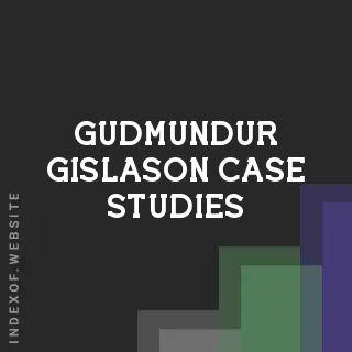Gudmundur Gislason Case Studies | Indexof