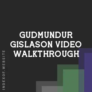 Gudmundur Gislason Video Walkthrough | Indexof