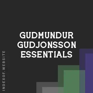 Gudmundur Gudjonsson Essentials | Indexof