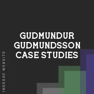 Gudmundur Gudmundsson Case Studies | Indexof