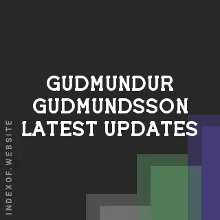 Gudmundur Gudmundsson Latest Updates | Indexof