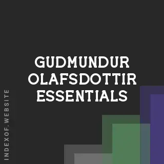 Gudmundur Olafsdottir Essentials | Indexof