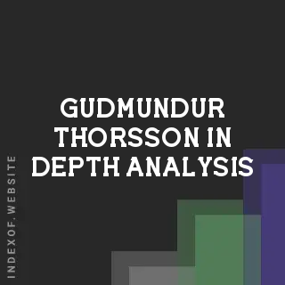 Gudmundur Thorsson In-Depth Analysis | Indexof