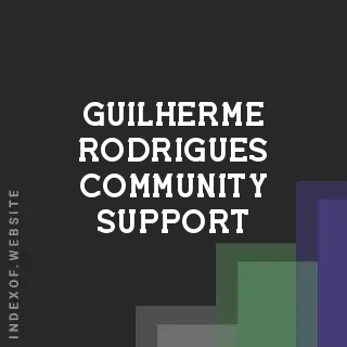 Guilherme Rodrigues Community Support | Indexof