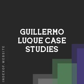 Guillermo Luque Case Studies | Indexof