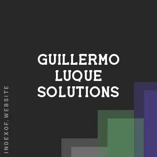 Guillermo Luque Solutions | Indexof
