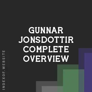 Gunnar Jonsdottir Complete Overview | Indexof