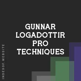 Gunnar Logadottir Pro Techniques | Indexof