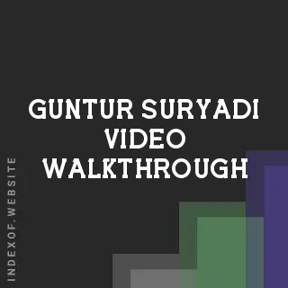 Guntur Suryadi Video Walkthrough | Indexof