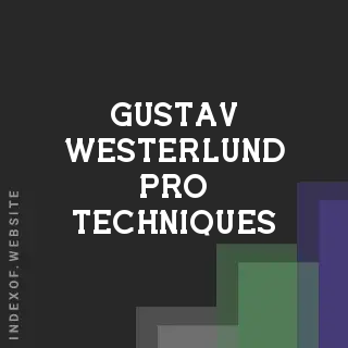 Gustav Westerlund Pro Techniques | Indexof
