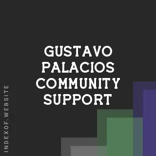 Gustavo Palacios Community Support | Indexof