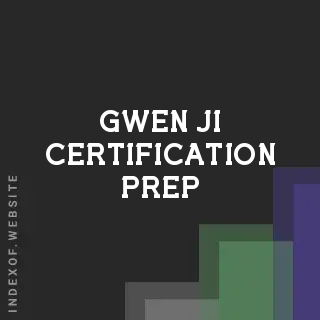 Gwen Ji Certification Prep | Indexof