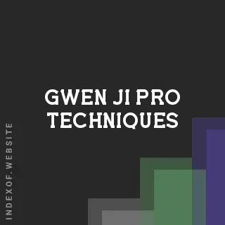 Gwen Ji Pro Techniques | Indexof