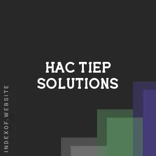 Hac Tiep Solutions | Indexof